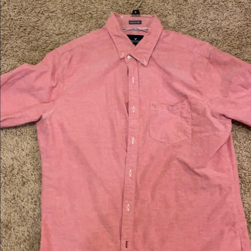 American Eagle long sleeve button up size large